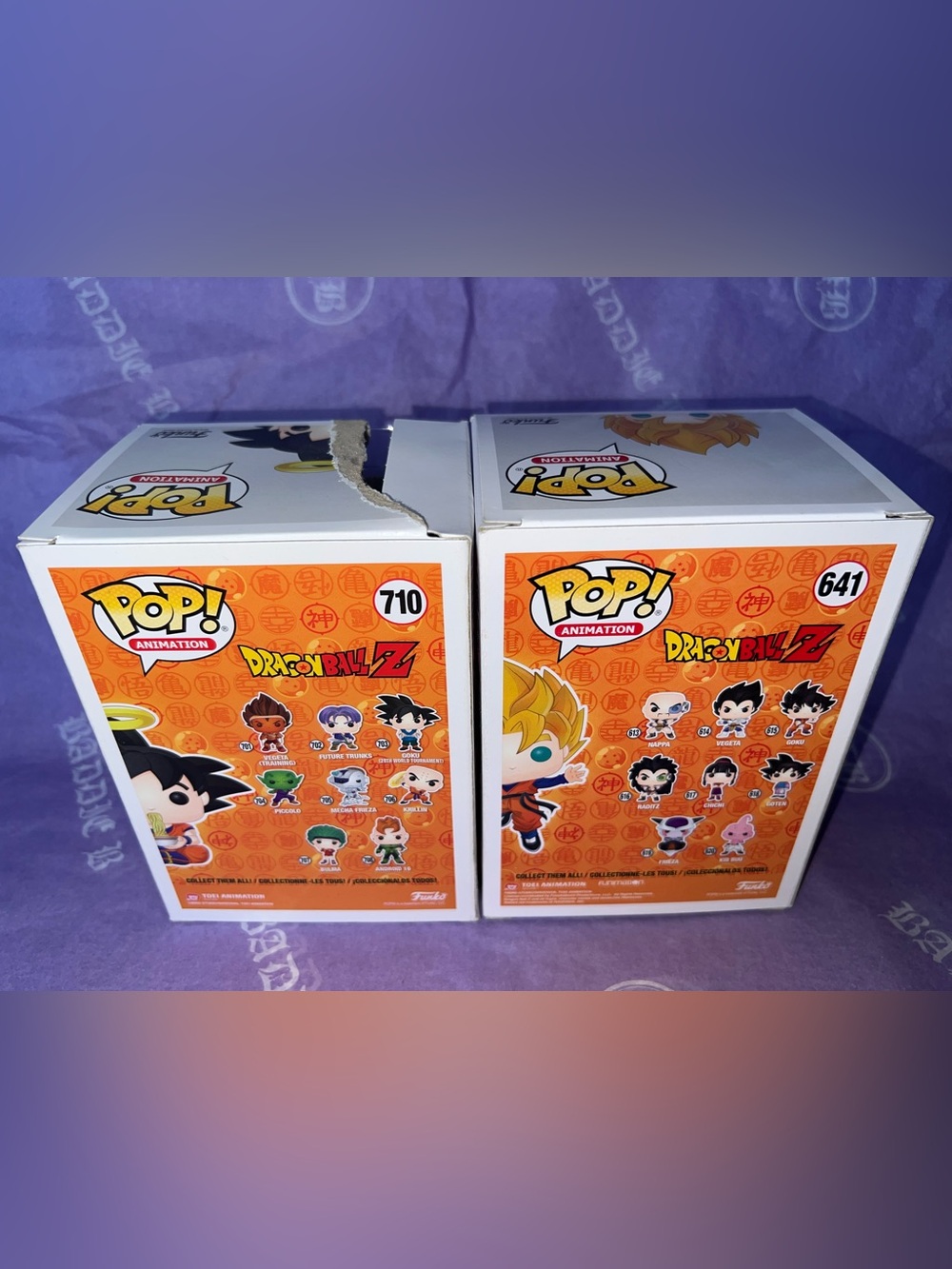 Funko Pop! Dragon Ball Z Goku (Noodles) & Super Saiyan Goten - Picture 3 of 3